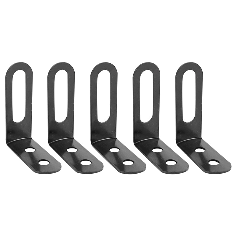 Equerre INOX Eurofender Pour Fixation De Garde Boue (40 mm) Noir (Vendu Par 5)