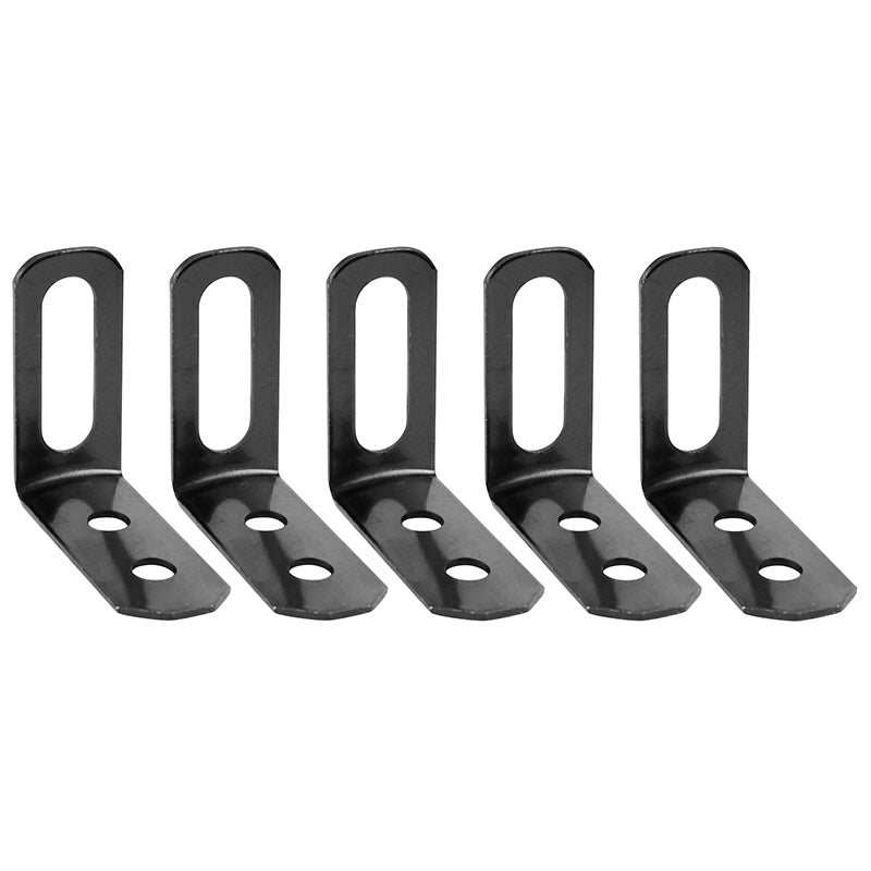 Equerre INOX Eurofender Pour Fixation De Garde Boue (27 mm) Noir (Vendu Par 5)