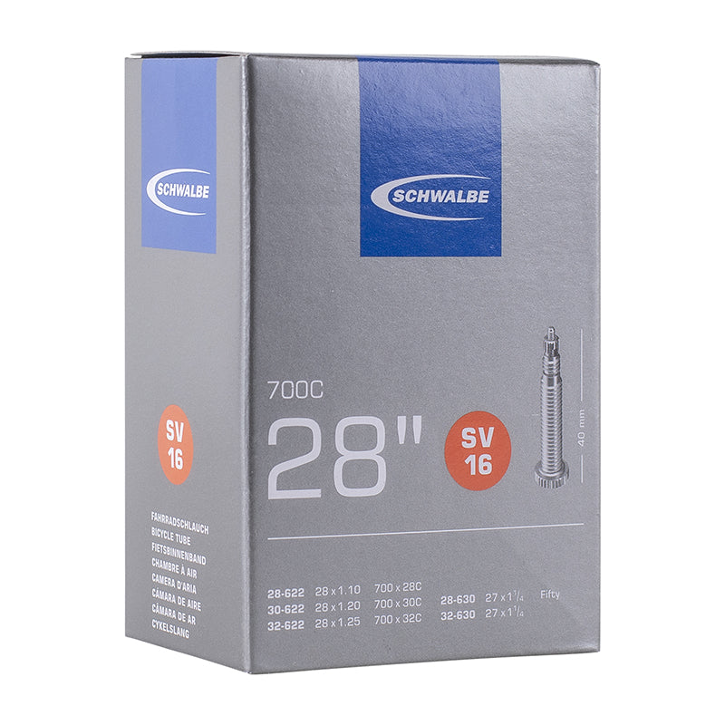 Chambre A Air Vélo 700 X 28-32 Schwalbe Valve Presta 40 mm (Sv16)