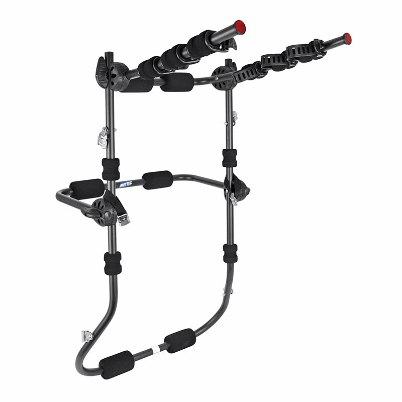 Porte Vélo De Coffre Mottez Athena High 3 Sangles Rehausse Pour 3 Vélos - Fabrication Francaise Homologué Ce - Charge Ma
