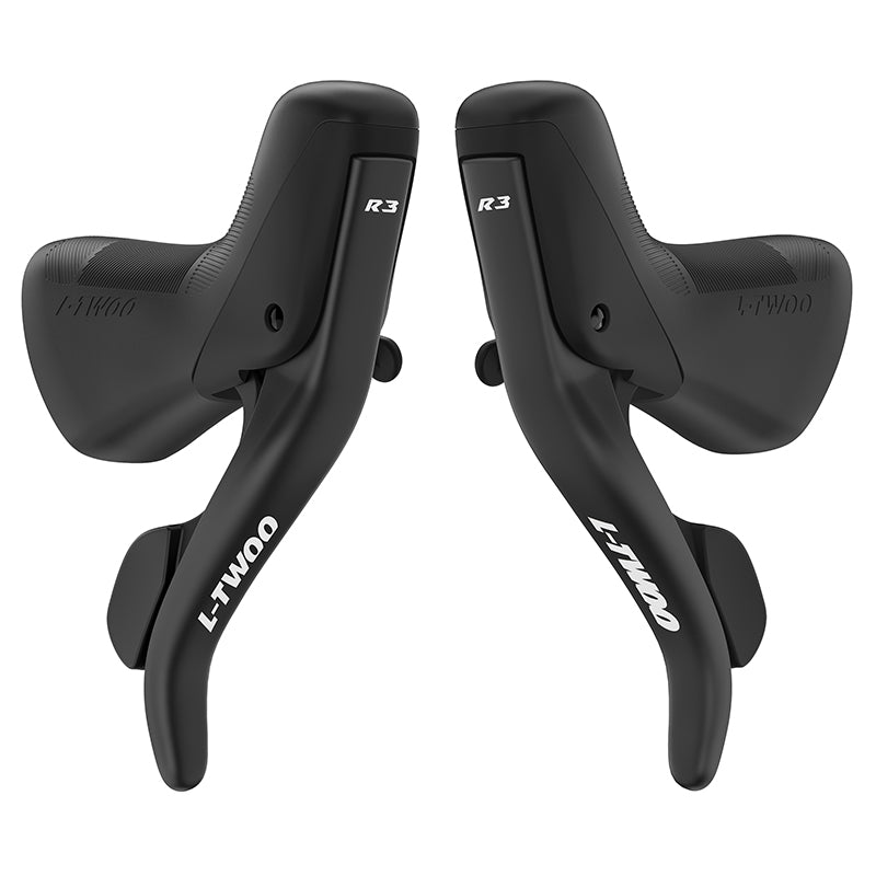 Levier-Manette Route Patin Ltwoo 2 X 8V. Noir Compatible Shimano (Paire)