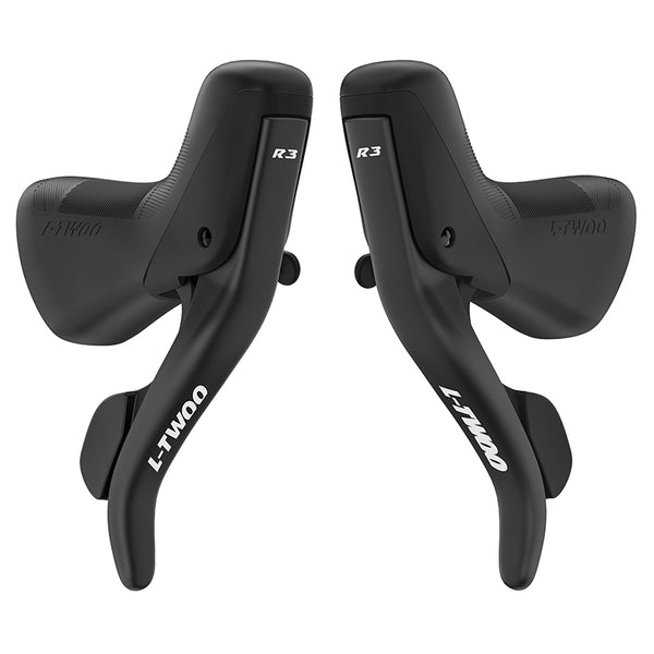 Levier-Manette Route Patin Ltwoo 2 X 8V. Noir Compatible Shimano (Paire)