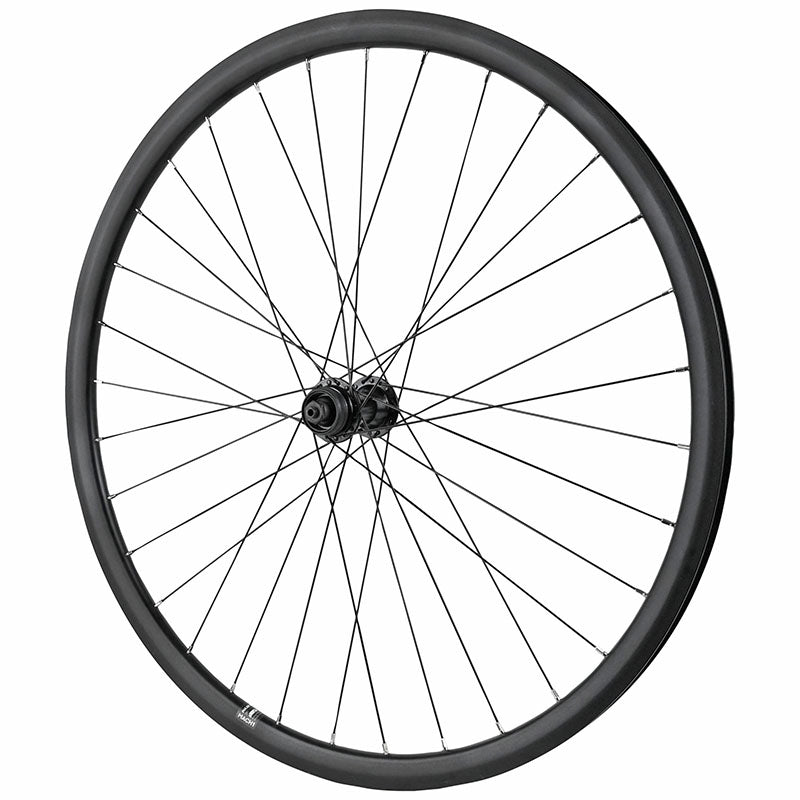 Roue Gravel - Route Disque Blocage 700 Pulse 19 Double Paroi Avant Moyeu Velox Road Centerlock Tubeless Ready Noir Jante 19C 32 Rayons -Poids Max 130 Kg-