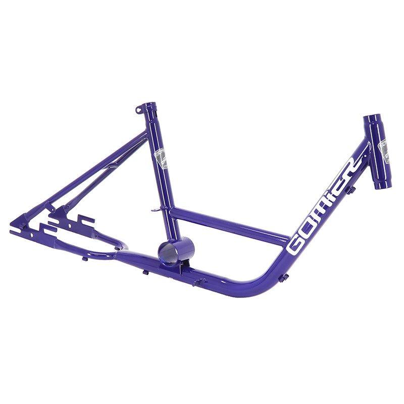 Cadre Nu Pour Tricycle Gomier Colori Bleu