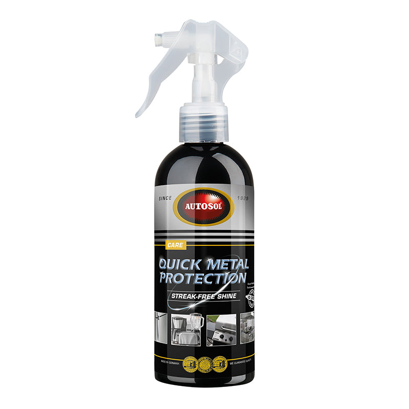 Nettoyant-Dégraissant Autosol Quick Métal Protection (Spray 250 Ml) (Convient Aux Surfaces Métallique Brosses Et L'Alumi