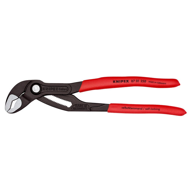 Pince Multi Pro Knipex Cobra 250 mm Gris Antirouille (87 01 250) -Made In Germany-