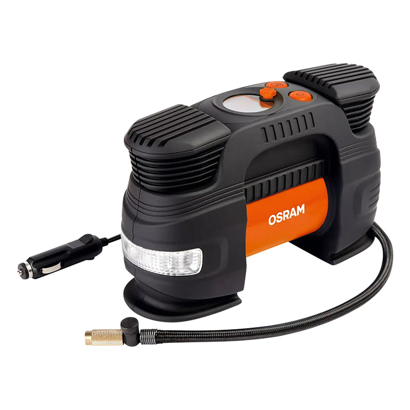 Compresseur-Gonfleur-Pompe Universel Tyre Inflate 830 (12V, 180W) (Ecran LED Retro-Eclaire) (Debit 40-43 L-Min) -Osram-