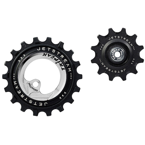 Galet Dérailleur Aopw Tripeak 12-18 Dents Céramique 11X2V. Shimano Ultegra R8000Gs - 105 R7000Gs Argent (Jeu De 2) (Gara