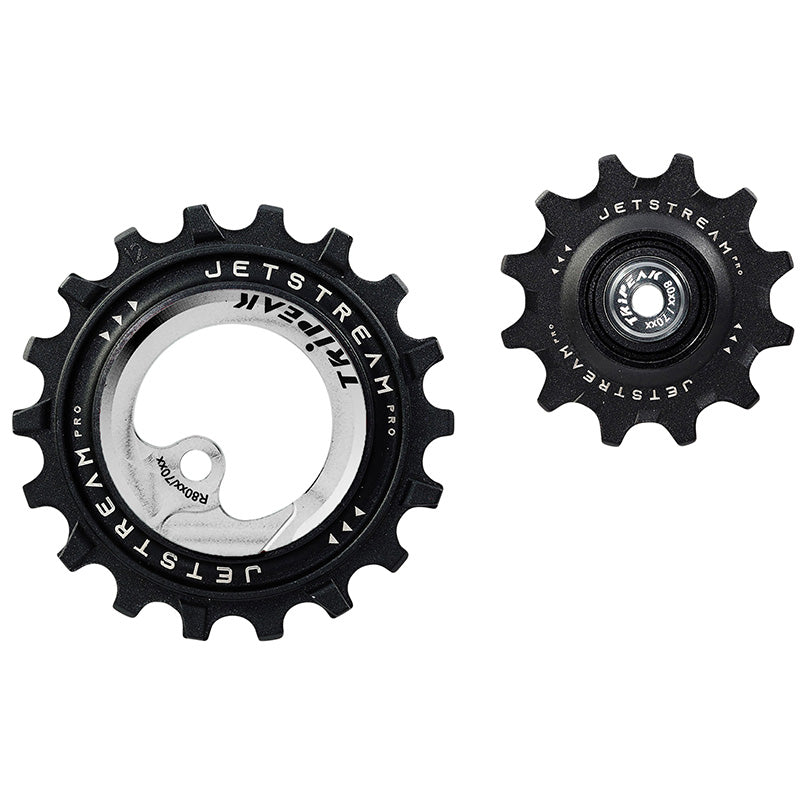 Galet Dérailleur Aopw Tripeak 12-18 Dents Céramique 11X2V. Shimano Ultegra R8000Gs - 105 R7000Gs Argent (Jeu De 2) (Garantie 4 Ans)