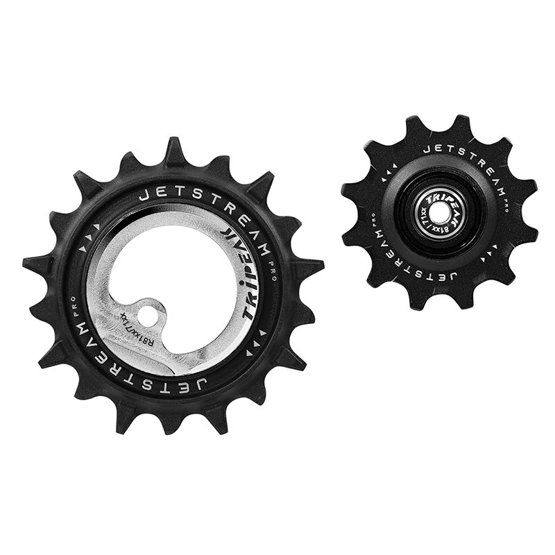 Galet Dérailleur Aopw Tripeak 12-18 Dents Céramique 12X2V. Shimano Ultegra R8100 - 105 R7100 Argent (Jeu De 2) (Garantie