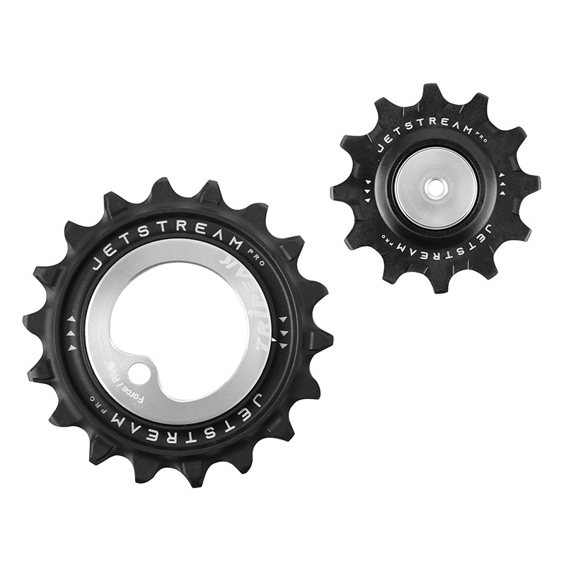 Galet Dérailleur Aopw Tripeak 12-18 Dents Céramique 12X2V. Sram Axs Force-Rival D1-D2 Argent -2023 (Jeu De 2) (Garantie 4 Ans)