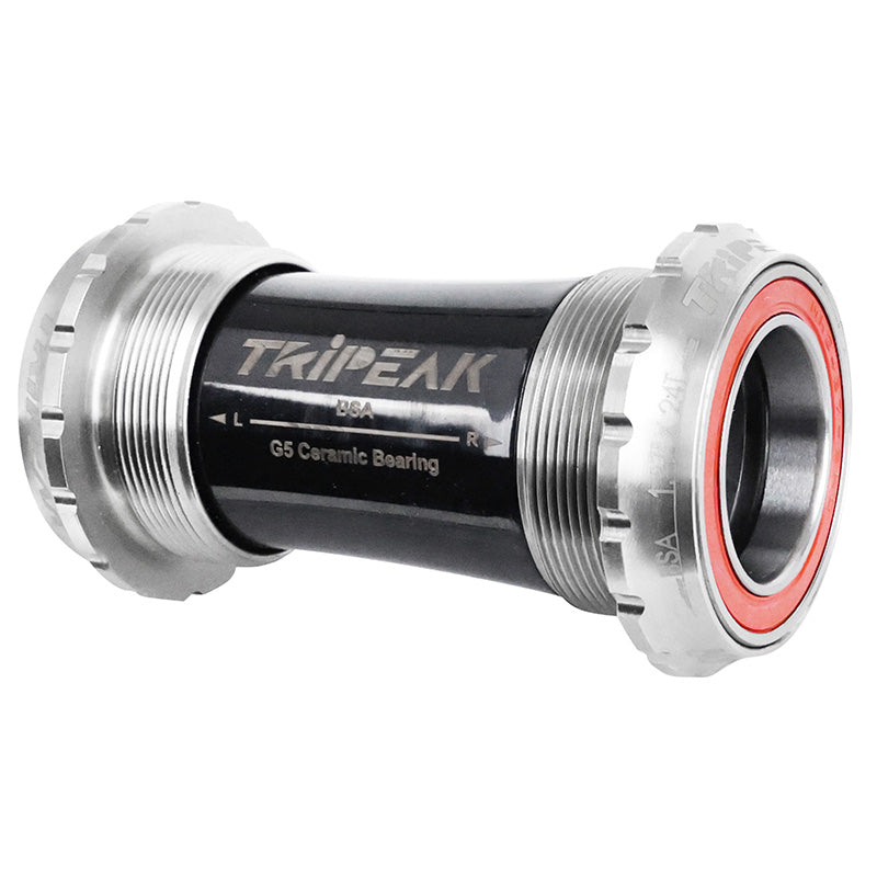 Cuvette Intégré Boîtier Filete Route Tripeak Céramique Anglais - Bsc - 1,37X24 Axe 24 mm Argent (Compatible Rotor TT)
