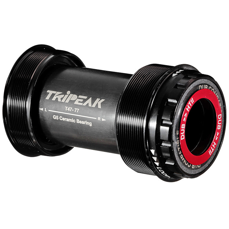 Cuvette Intégré Boîtier Filete Route Tripeak 3En1 Céramique Boite De 77.5 mm Diam T47 mm Pour Axe 24 mm, 28.99 mm, 30 mm