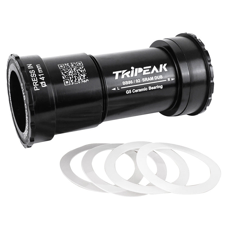 Cuvette Intégré Boîtier VTT-Route A Emboiter-Twistfit Tripeak Céramique Boite 86-92 mm Diam 41 mm Pour Axe 28.99 mm (Com