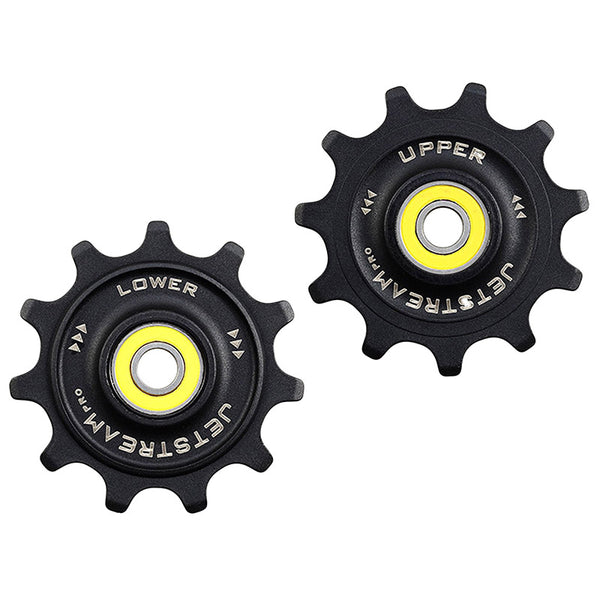 Galet Dérailleur Route Tripeak 11-11 Dents Céramique 12V. Shimano Dura-Ace R9200 - Ultegra R8100 - 105 R7100 Noir (Blist