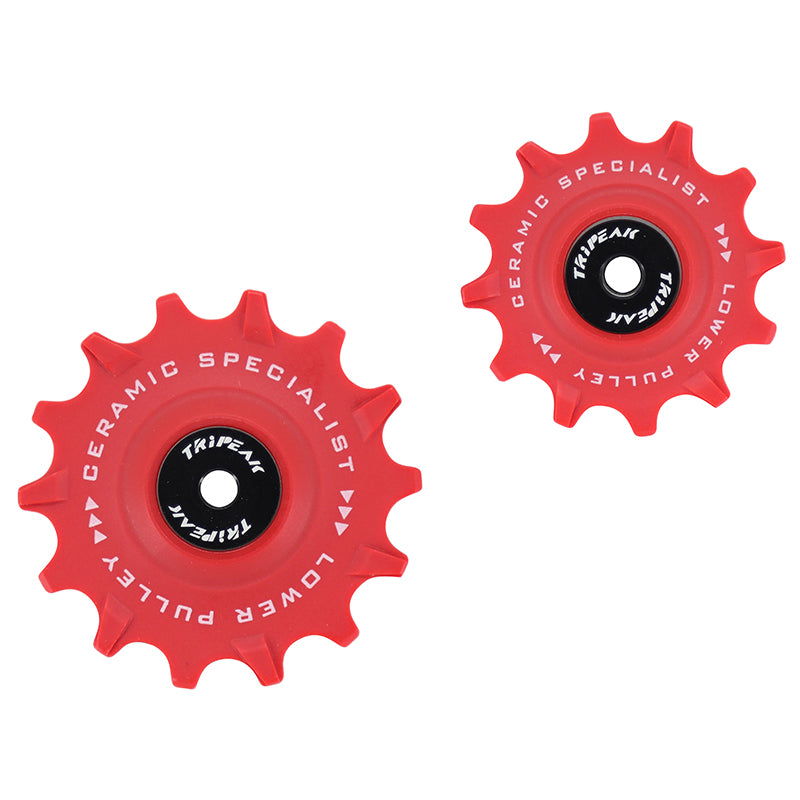 Galet Dérailleur VTT Tripeak 12-14 Dents Céramique 12-11V. Sram Eagle - Eagle Axs Rouge (Blister De 2)