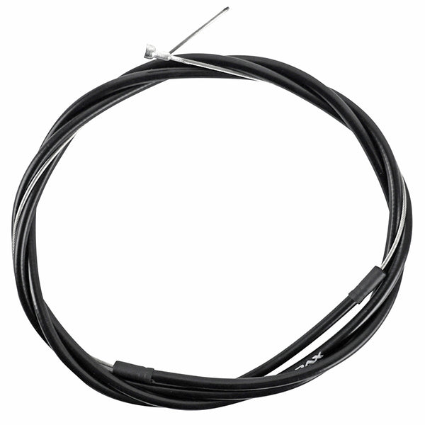 Transmission Frein Fibrax Fcb Noir-Câble INOX Pour Route Avec Embouts De Gaine (Vendu A L Unite)