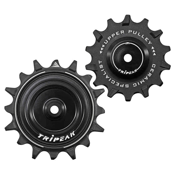 Galet Dérailleur Route-Gravel Tripeak 14-16 Dents Céramique 12V. Sram Etap Axs Noir (Blister De 2)