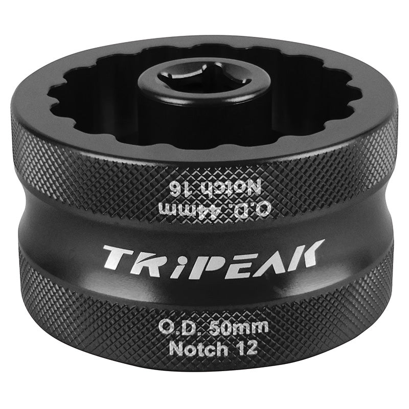 Outil Pro Démonte Boîtier - Cuvette Tripeak Pour Boîtier Ib24-Ib30 Series Rouge (Diam 44 mm 16 Cannelures - Diam 50 mm 1