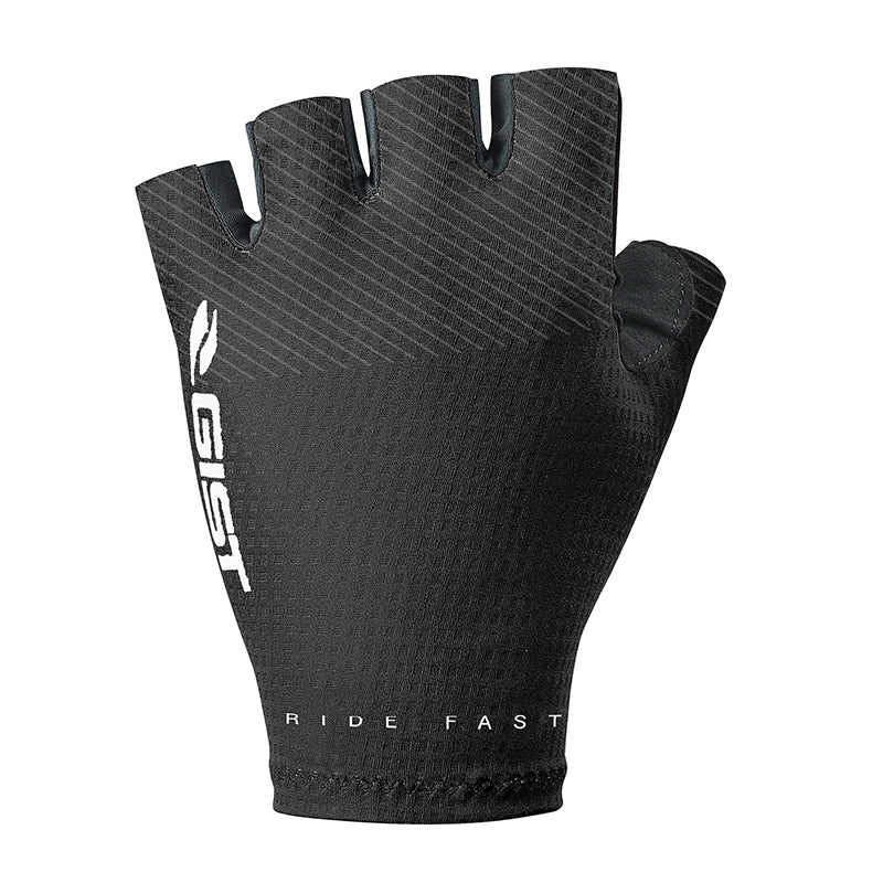 Gants Vélo Court Gist Race Été Noir S (Paire Sur Carte) Sans Velcro