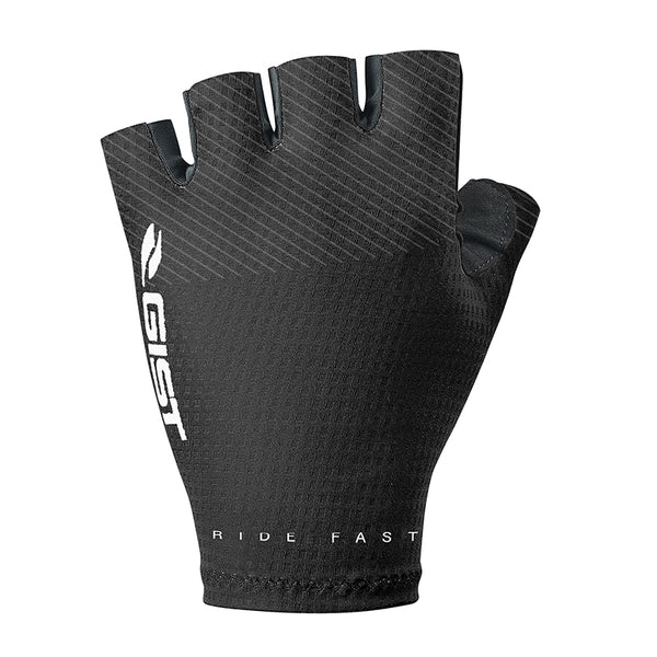 Gants Vélo Court Gist Race Été Noir S (Paire Sur Carte) Sans Velcro