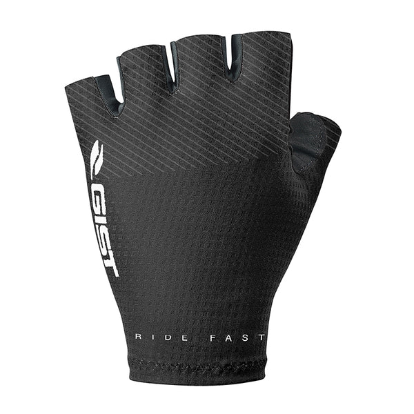 Gants Vélo Court Gist Race Été Noir L (Paire Sur Carte) Sans Velcro