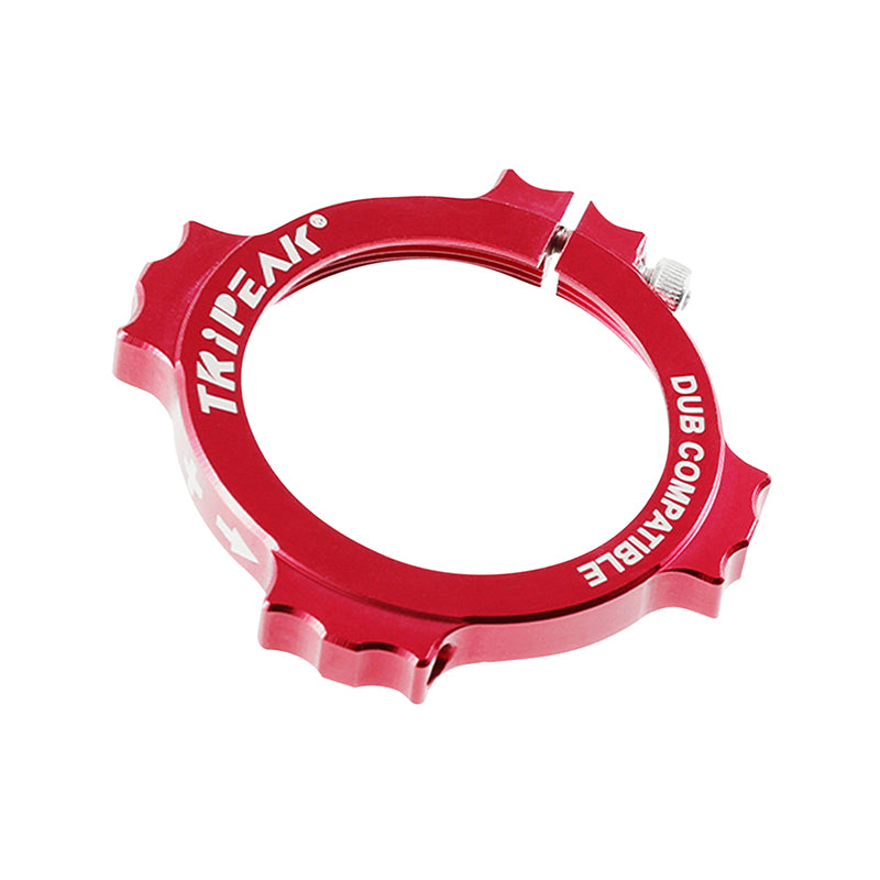 Écrou-Bague Réglage Pré-Contrainte Pédalier Tripeak Pour Sram Dub Rouge