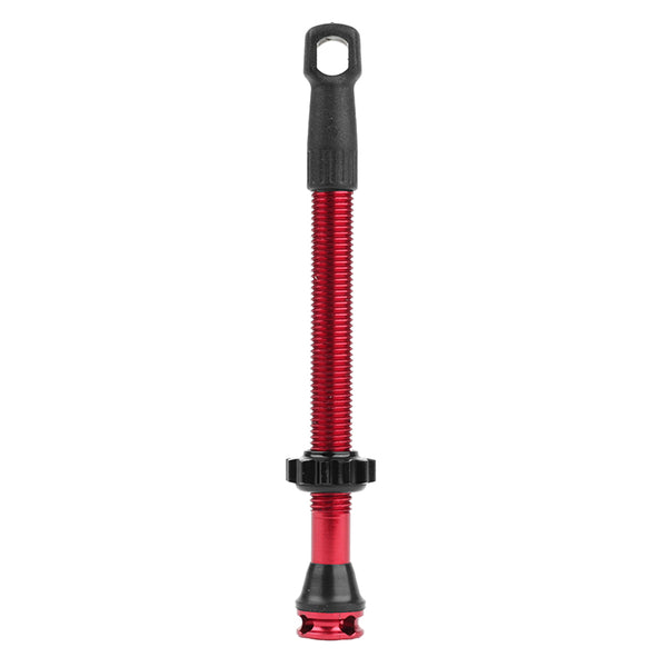 Valve De Pneu Tubeless Presta Newton Colori Rouge 60 mm 4 Trous Pour Diffusion Preventif (Vendu A L'Unite) - Livre Avec