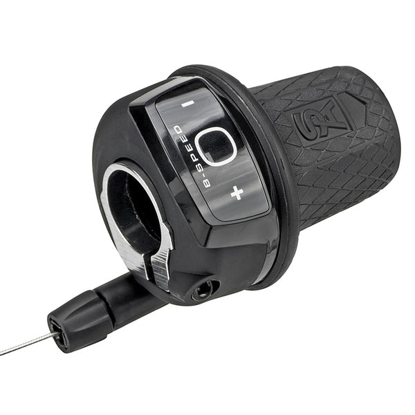 Manette City Sturmey Archer Twist Shifter 8V. (Câble Inclus) Compatible Shimano Nexus Inter-8 (Poignée Tournante)
