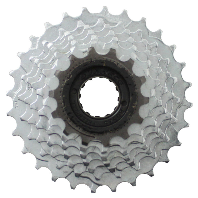 Roue Libre 7V. Sunrace 14-28 Argent Indexee (En Boite)