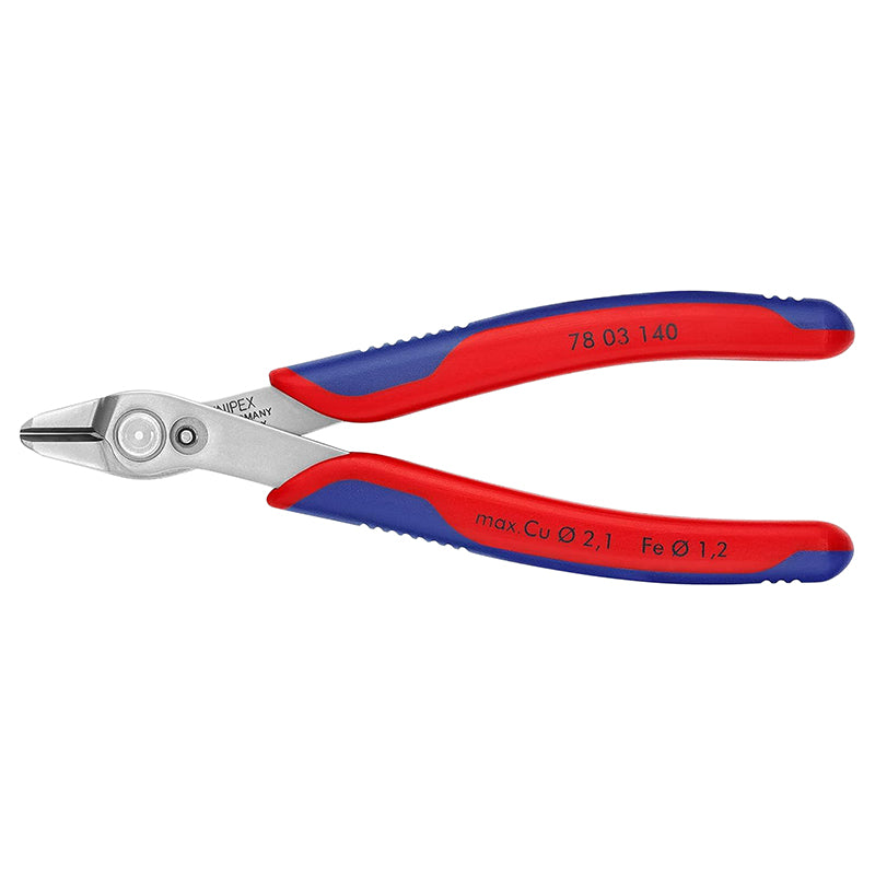 Pince Coupante Pro Knipex Super Knips XL 140 mm Chrome Ultra Fine Pour Electronique Et Mecanique De Precision Avec Poign