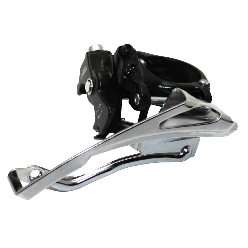 Dérailleur VTT Avant Sunrace M30 A Collier Bas 34,9 Pour 48X38X28 Tirage Haut-Bas (Avec Collier Adaptateur 31.8 Et 28.6)