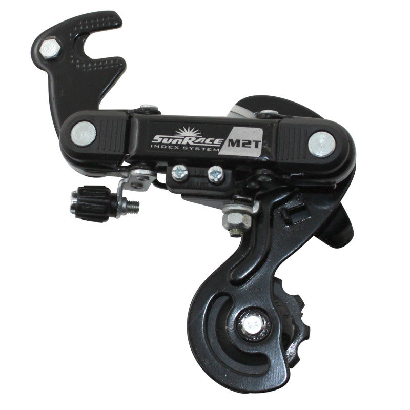 Dérailleur Route Arrière Sunrace 6-7V. Chape Courte Avec Patte (Compatible Shimano)
