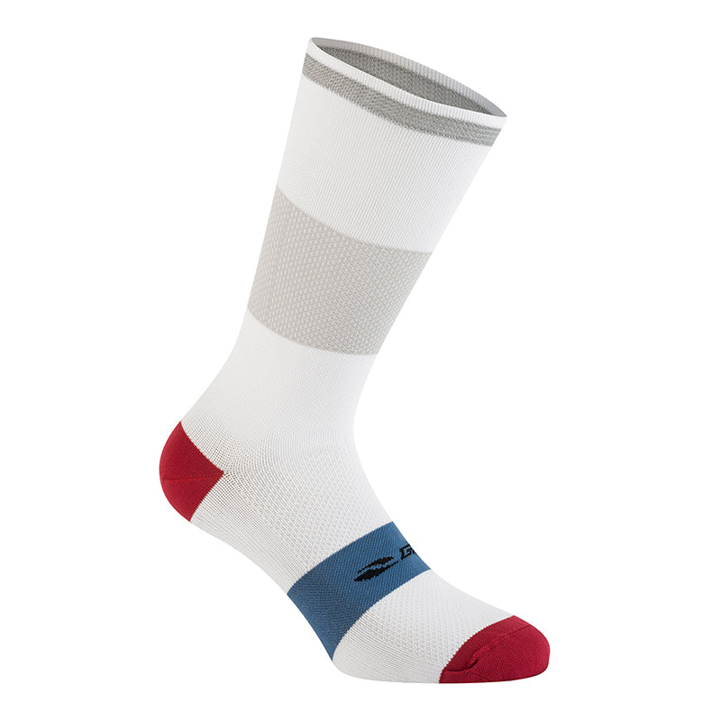 Chaussettes - Socquettes Été Gist Reflex Blanc 40-43 Avec Bande Reflechissante - Hauteur 20 cm (Paire)