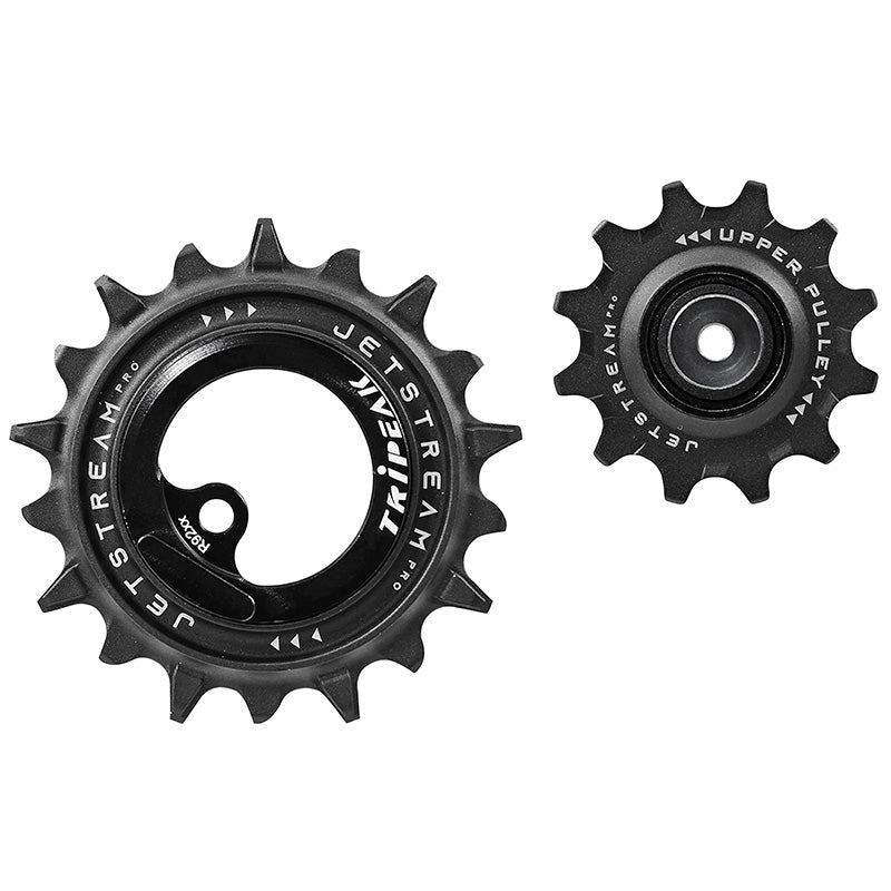 Galet Dérailleur Aopw Tripeak 12-18 Dents Céramique 11X2V. Shimano Dura-Ace R9100 Noir (Jeu De 2) (Garantie 4 Ans)