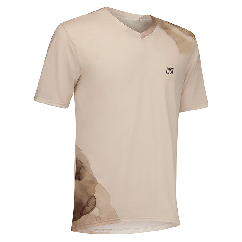 Maillot Gist Discover Manches Courtes Beige S