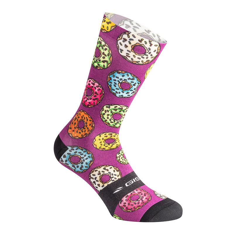 Chaussettes - Socquettes Été Gist Trendy Donuts 43-47 Ecologique - Hauteur 20 cm (Paire)
