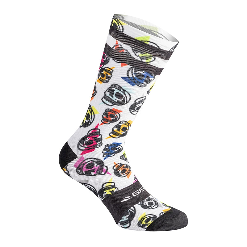 Chaussettes - Socquettes Été Gist Trendy Skulls 38-42 Ecologique - Hauteur 20 cm (Paire)