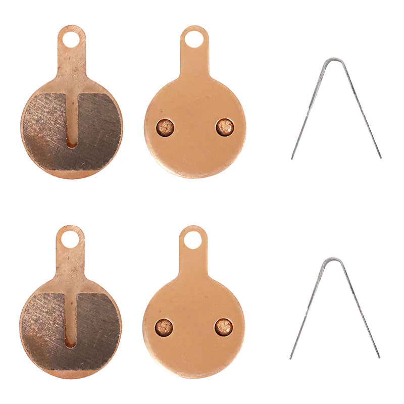 Plaquette De Frein Trottinette Ct009-S Synterise (Cuivre Composite) (Diam 22 mm) (Vendu Par 2 Paires)