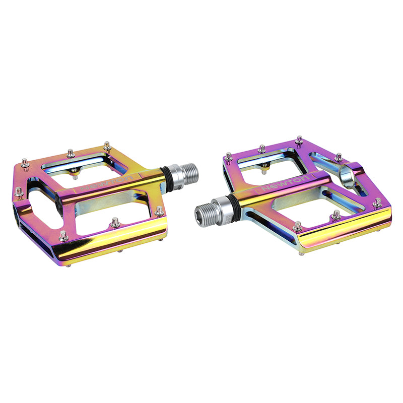 Pédale VTT - BMX Newton Alu Oil Anodise 9-16" Roulement Du (Paire) 105X102X26 mm