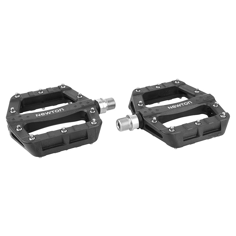 Pédale VTT - BMX Newton Résine Noir 9-16" Roulement Du (Paire) 108X99X23 mm