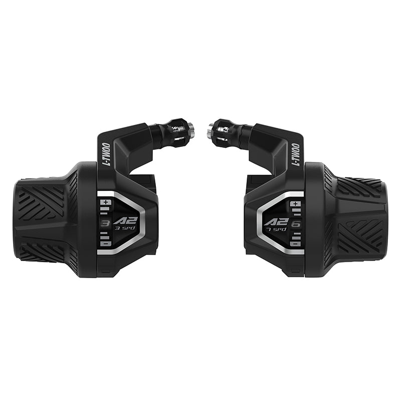 Manette VTT Ltwoo 3 X 7V. Poignée Tournante A2 Avec Cadran Compatible Shimano (Paire)