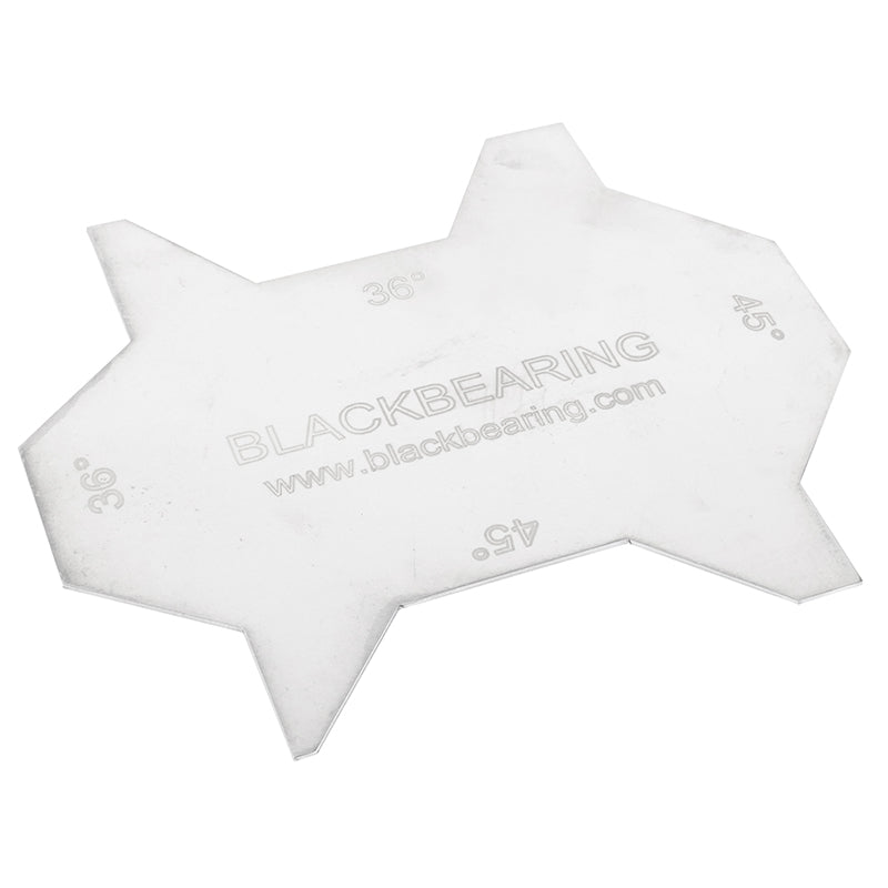 Outil De Mesure Blackbearing Pour Angle De Roulement De Jeu Direction (4 Emplacements 36-45° Intérieur Et 36-45° Extér