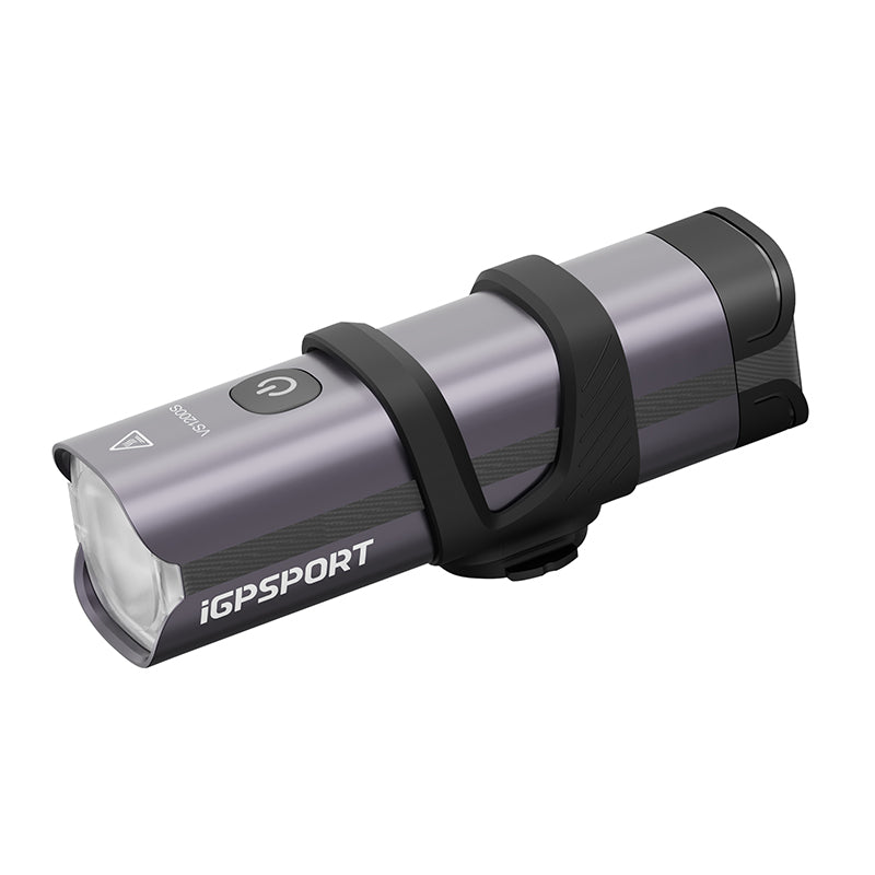 Éclairage Vélo Avant Intelligent Igpsport Vs1200S Lumen Alu LED - Longue Portee Vision 150 Metres - Bluetooth Low Energy- Se Fixe Sur Le Support Compteur M83 Ref 217292 Livre Avec --