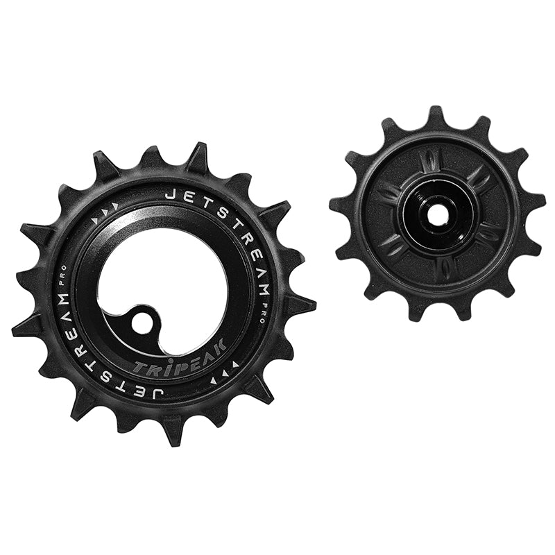 Galet Dérailleur Aopw Tripeak 13-18 Dents Céramique 12X1-11X2V. Shimano Deore Xt 8100-8130 Slx 7120-7100 Grx 822 Noir (J