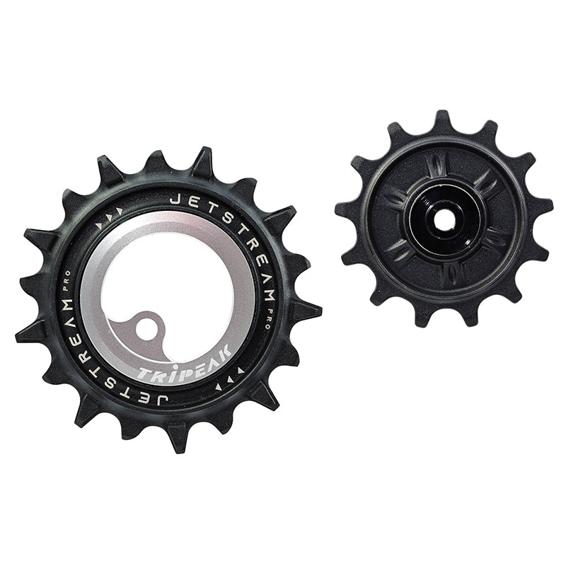 Galet Dérailleur Aopw Tripeak 13-18 Dents Céramique 12X1-11X2V. Shimano Deore Xt 8100-8130 Slx 7120-7100 Grx 822 Argent (Jeu De 2) (Garantie 4 Ans)