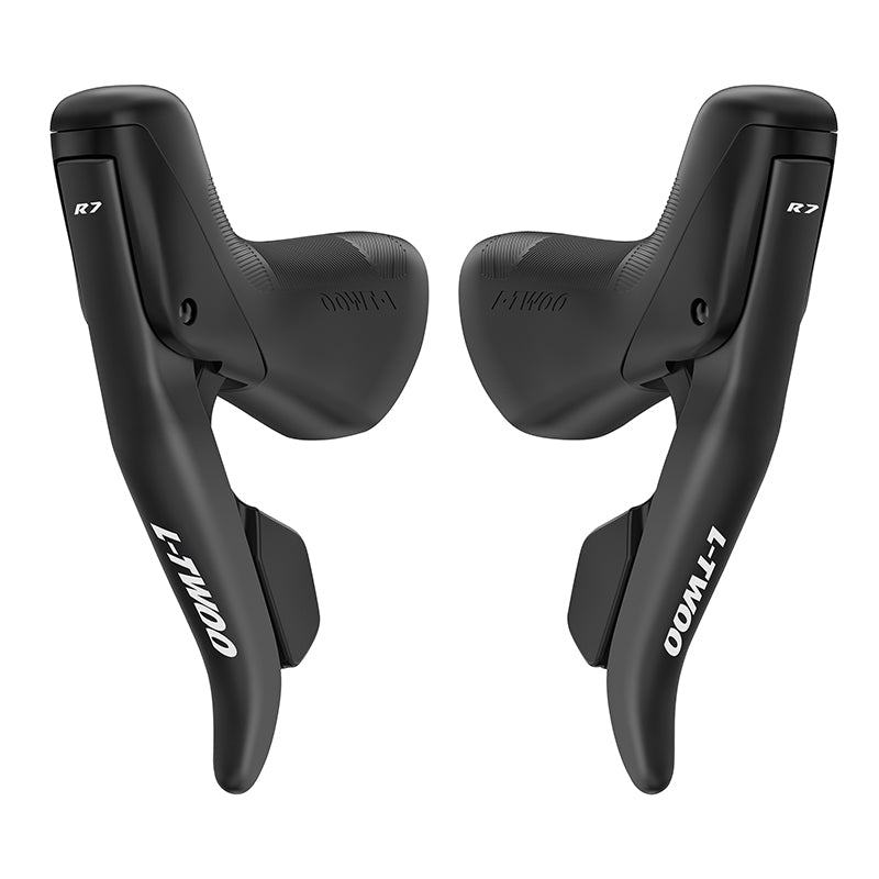 Levier-Manette Route Patin Ltwoo 2 X 10V. R7 Noir - Gris Compatible Shimano Tiagra 4700 (Paire)