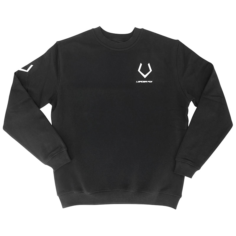 Sweat-Shirt Leader Fox Taille M Noir (Logo Blanc) -Acs-