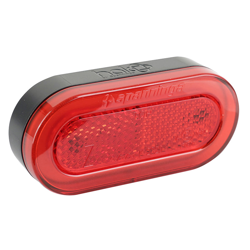 Éclairage Vélo A Dynamo Arrière 6V Sur Porte-Bagage Spanninga Halo Xe Fonction Safe-Stop (Montage Atelier) Compatible VAE