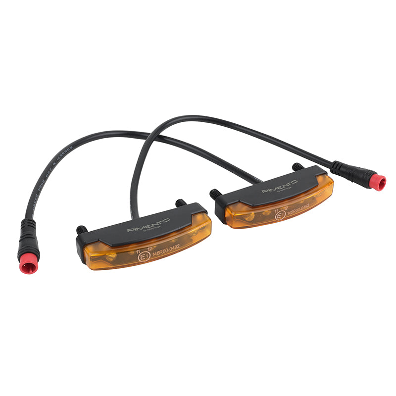 Éclairage-Clignotant Vélo Arrière 6V Sur Porte-Bagage Spanninga (Montage Atelier) Compatible VAE